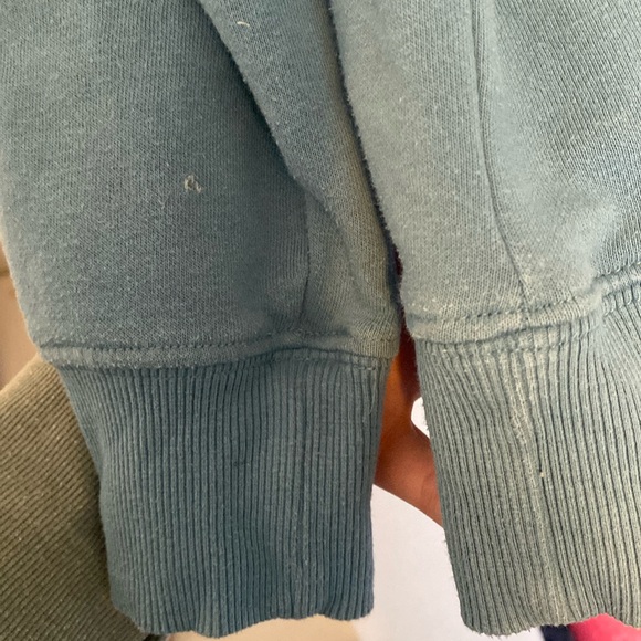 The North Face Women’s blue hoodie. Size Large. - Picture 2 of 4